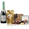 Buy & Send Nyetimber Curvee Cherie Demi-Sec NV English Sparkling Wine And Chocolates Hamper