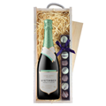 Buy & Send Nyetimber Curvee Cherie Demi-Sec NV English Sparkling Wine & Truffles, Wooden Box