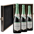 Buy & Send Nyetimber Curvee Cherie Demi-Sec NV English Sparkling Wine Treble Elm Wood Gift Boxed (3x75cl)