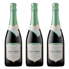 Buy & Send Nyetimber Curvee Cherie Demi-Sec NV English Sparkling Wine Treble Prosecco Set