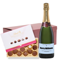 Buy & Send Personalised Champagne - Blue Label And Lindt Master Chocolatier Hamper