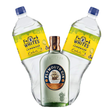 Buy & Send Plymouth Gin 70cl with R.Whites Premium Lemonade Mixer