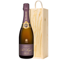 Buy & Send Pol Roger Rose 2018 Vintage Champagne 75cl In Pine Wooden Gift Box