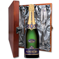 Buy & Send Pommery Brut Apanage Champagne 75cl And Flutes In Luxury Presentation Box