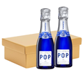 Buy & Send Pommery POP Champagne 20cl Twin Hamper Gift Box