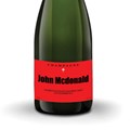 Buy & Send Personalised Champagne - Red Label