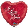 Buy & Send I Love You Helium Balloon