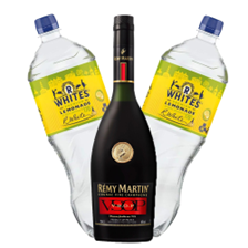 Buy & Send Remy Martin VSOP Cognac 70cl with R.Whites Premium Lemonade Mixer