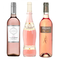 Buy & Send Rose Wine Treble Set