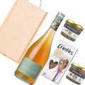 Buy & Send Saicho Hojicha Sparkling Tea 75cl And Pate Gift Box