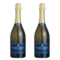 Buy & Send Silver Reign Brut English Sparkling 75cl Duo Set