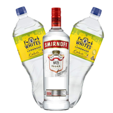 Buy & Send Smirnoff Red Vodka with R.Whites Premium Lemonade Mixer