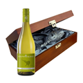 Buy & Send South Island Sauvignon Blanc 75cl White Wine In Luxury Box With Royal Scot Wine Glass