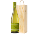 Buy & Send South Island Sauvignon Blanc 75cl White Wine In Pine Wooden Gift Box