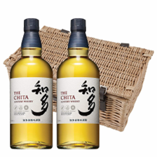 Buy & Send Suntory The Chita Single Grain Japanese Whisky 70cl Twin Hamper (2x70cl)