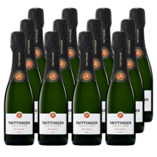 Buy & Send Taittinger Brut Champagne 37.5cl Case of 12