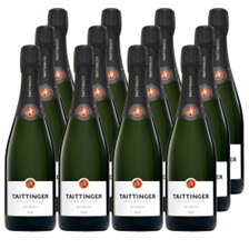 Buy & Send Taittinger Brut Champagne 75cl Case of 12 Champagne