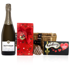 Buy & Send Taittinger Brut Vintage 2016 Champagne 75cl And Chocolate Love You Hamper