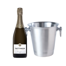 Buy & Send Taittinger Brut Vintage 2016 Champagne 75cl And Ice Bucket Set