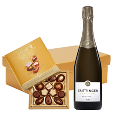 Buy & Send Taittinger Brut Vintage 2016 Champagne 75cl And Lindt Master Chocolatier Hamper