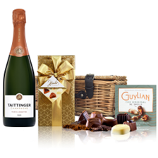 Buy & Send Taittinger Les Folies de la Marquetterie 75cl And Chocolates Hamper