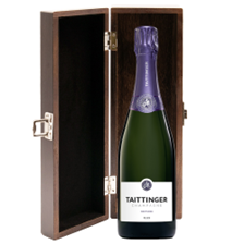 Buy & Send Taittinger Nocturne NV Champagne, 75cl in Elm Wood Gift Box