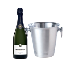 Buy & Send Taittinger Prelude Grands Crus 75cl And Ice Bucket Set