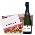 Buy & Send Taittinger Prelude Grands Crus 75cl And Lindt Master Chocolatier Hamper