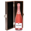 Buy & Send Taittinger Rose Champagne 75cl in Elm Wood Gift Box