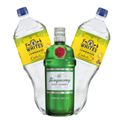 Buy & Send Tanqueray Dry Gin 70cl with R.Whites Premium Lemonade Mixer