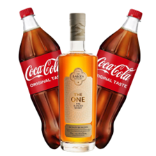 Buy & Send The Lakes The One Signature Blended Whisky 70cl with Coca-Cola Mixer