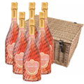 Buy & Send Tsarine Rose NV 75cl Champagne Case of 6 Hamper