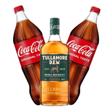 Buy & Send Tullamore Dew Blended Irish Whiskey 70cl with Coca-Cola Mixer