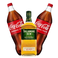 Buy & Send Tullamore Dew Blended Whiskey 70cl with Coca-Cola Mixer