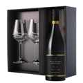 Buy & Send Villa Maria Pinot Noir Reserve, Marlborough, 75cl Red Wine And Diamante Venezia Glasses Gift Box Set