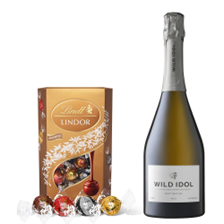 Buy & Send Wild Idol Alcohol Free Sparkling White 75cl With Lindt Lindor Assorted Truffles 200g