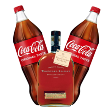 Buy & Send Woodford Reserve Bourbon with Coca-Cola Mixer