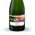 Buy & Send Personalised Champagne - Xmas 1 Label